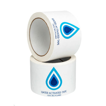 Taśma pakowa papierowa aktywowana wodą z nadrukiem własnym i logo (różne rozmiary)