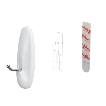 Command Haczyki 17068 z metalowym uchwytem wielokrotnego użytku - 2 haczyki + 4 średnie paski