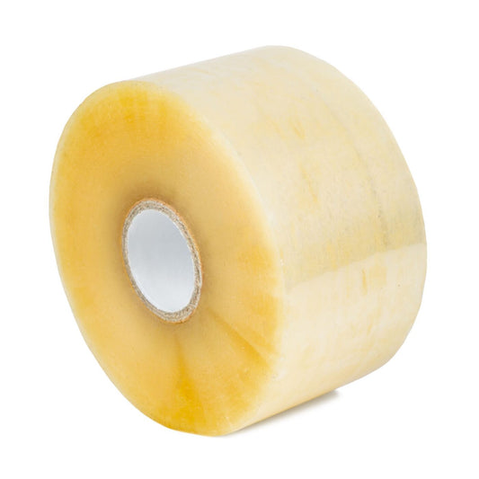 Transparentna taśma pakowa hot-melt, gilza 1 cal, 48mm x 135 m