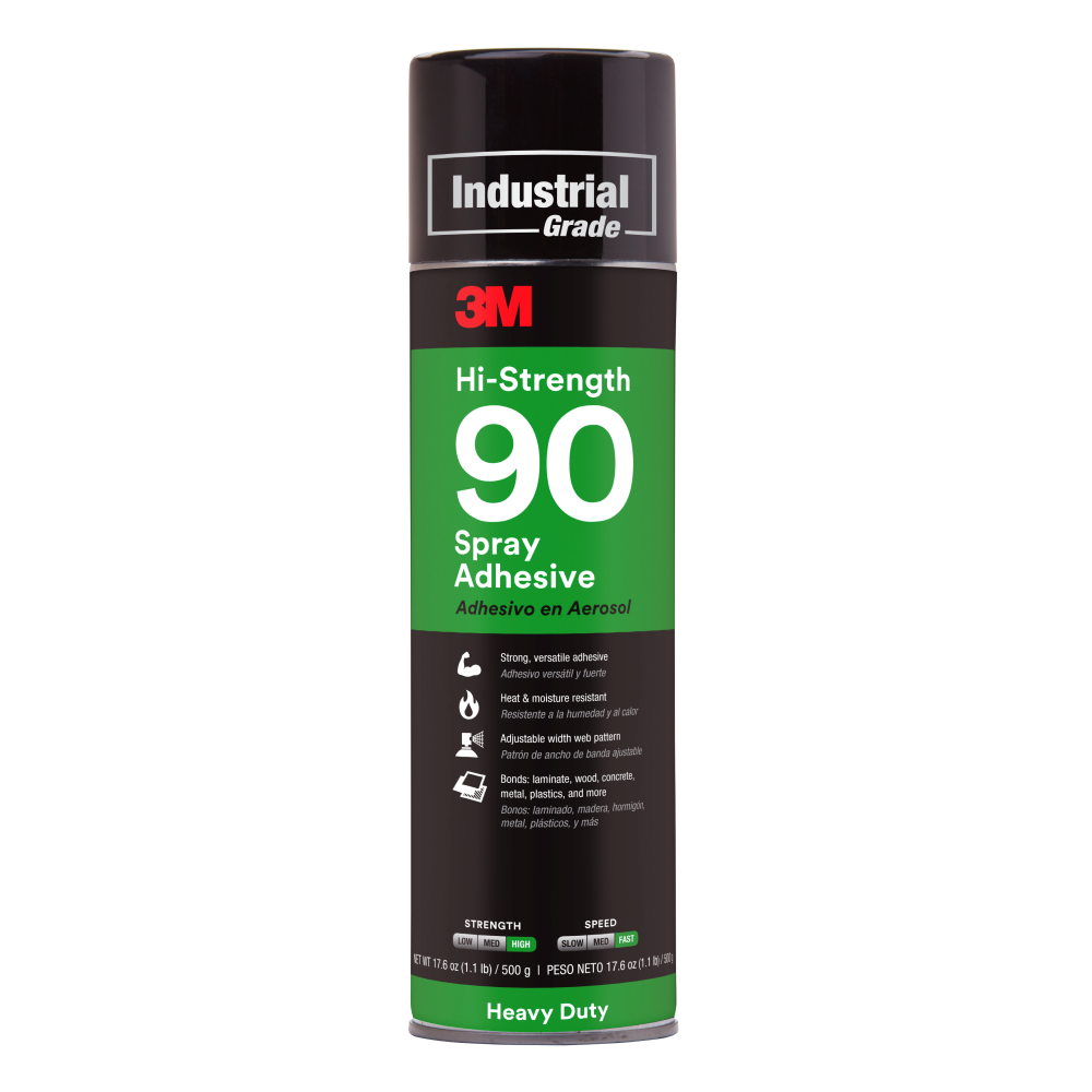 Klej w aerozolu 3M Hi-Strength 90 – przezroczysty 500 ml