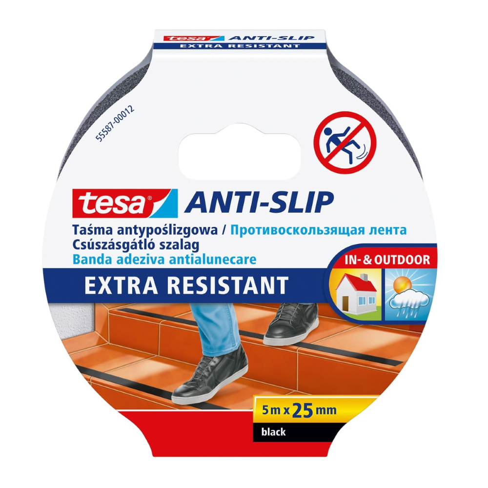 Taśma antypoślizgowa na schody tesa 25 mm x 5 m