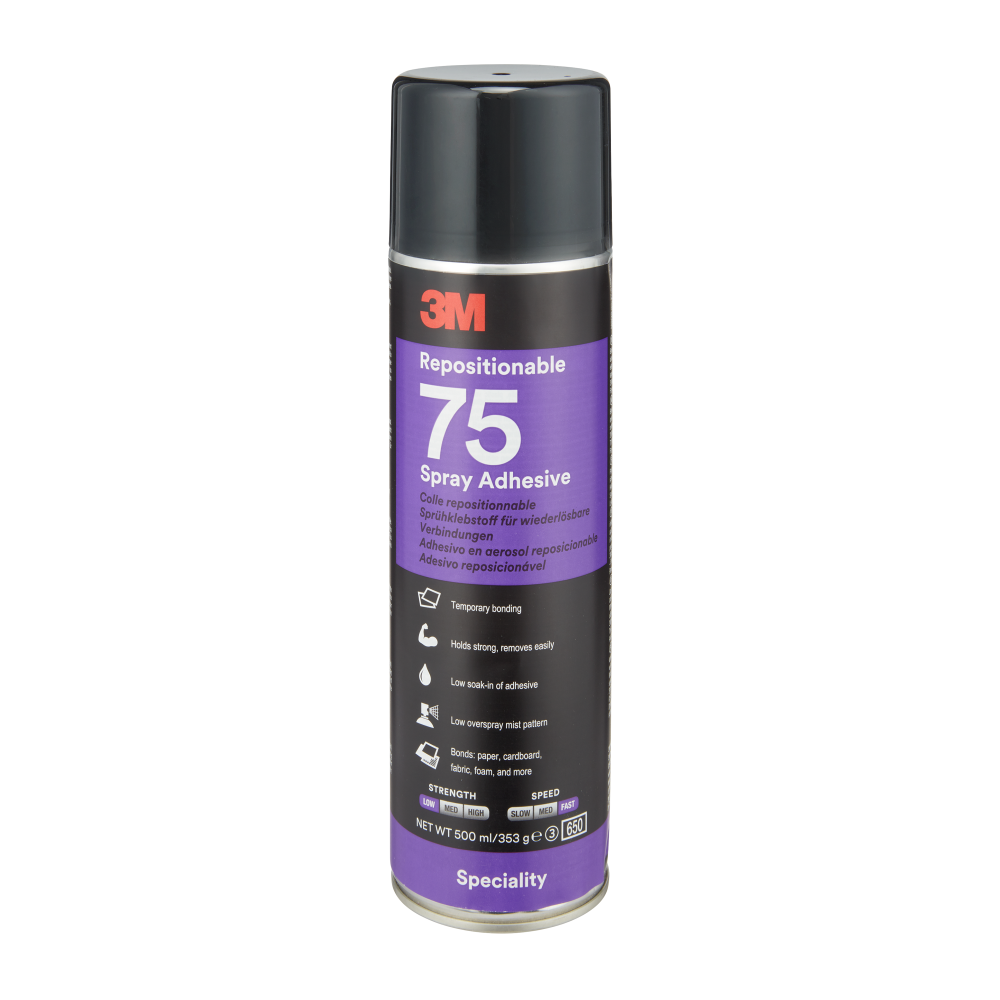 3M 75 Klej w aerozolu transparentny 500 ml
