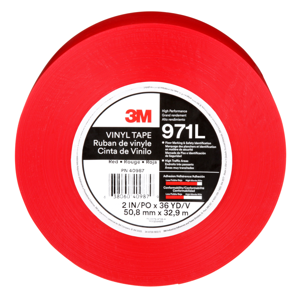 3M 971L Wytrzymała taśma do wyznaczania ciągów komunikacyjnych (różne warianty)