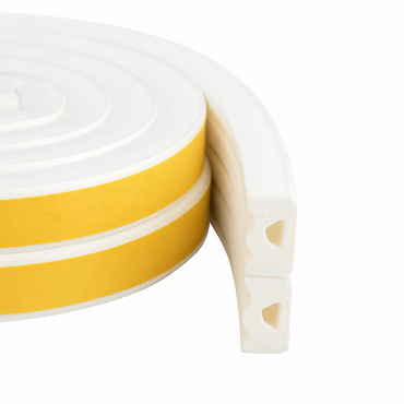 Uszczelka gumowa, samoprzylepna, profil Cello, 100 metrów, 10x6 mm (różne kolory)