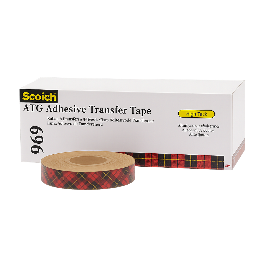 Błona klejowa Scotch® ATG 969 bezbarwna (różne rozmiary)