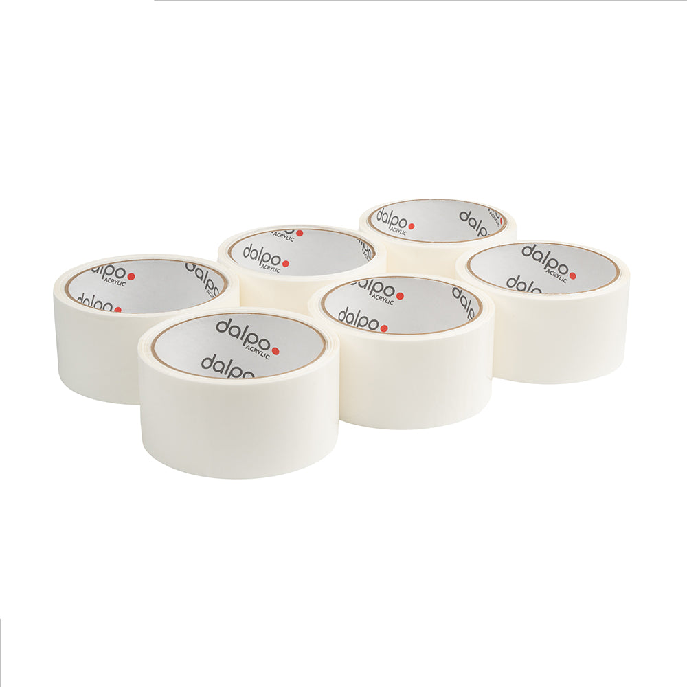 Taśma pakowa akryl biała Basic 48mm x 45 m