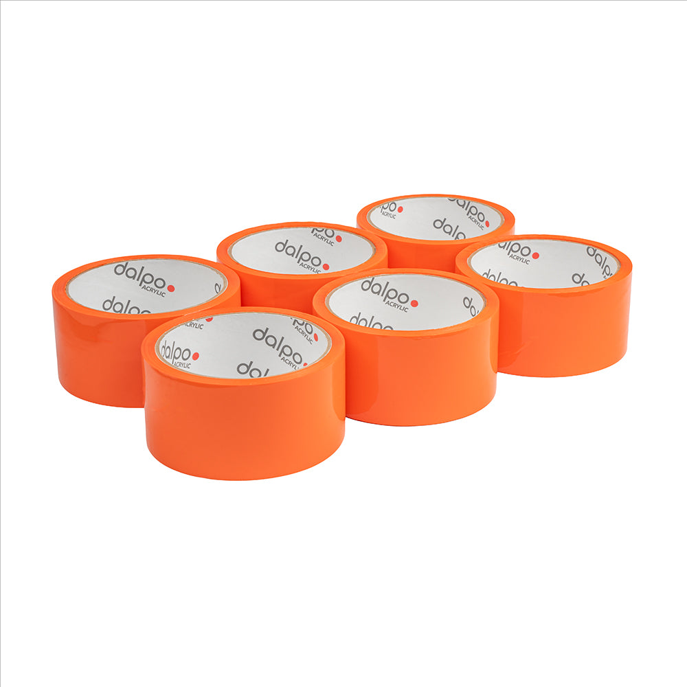 Taśma pakowa akryl pomarańczowa Basic 48mm x 45 m