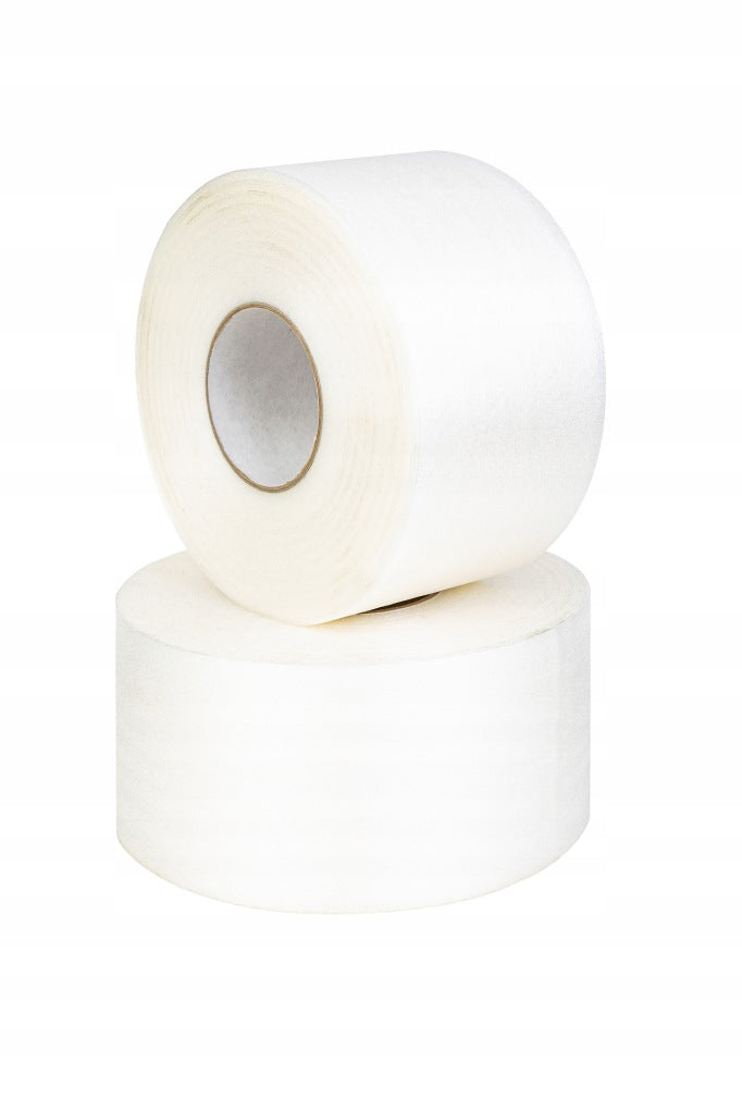 Samoprzylepna pianka ochronna 600 mm x 50 m – PE + LDPE, biała