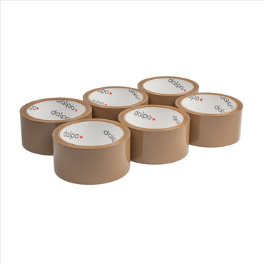 Brązowa taśma pakowa eco-solvent 48mm x 54m