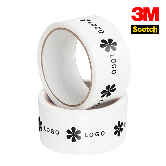 Taśma pakowa foliowa 3M Scotch 371 z nadrukiem własnym i logo 50 mm x 60 m