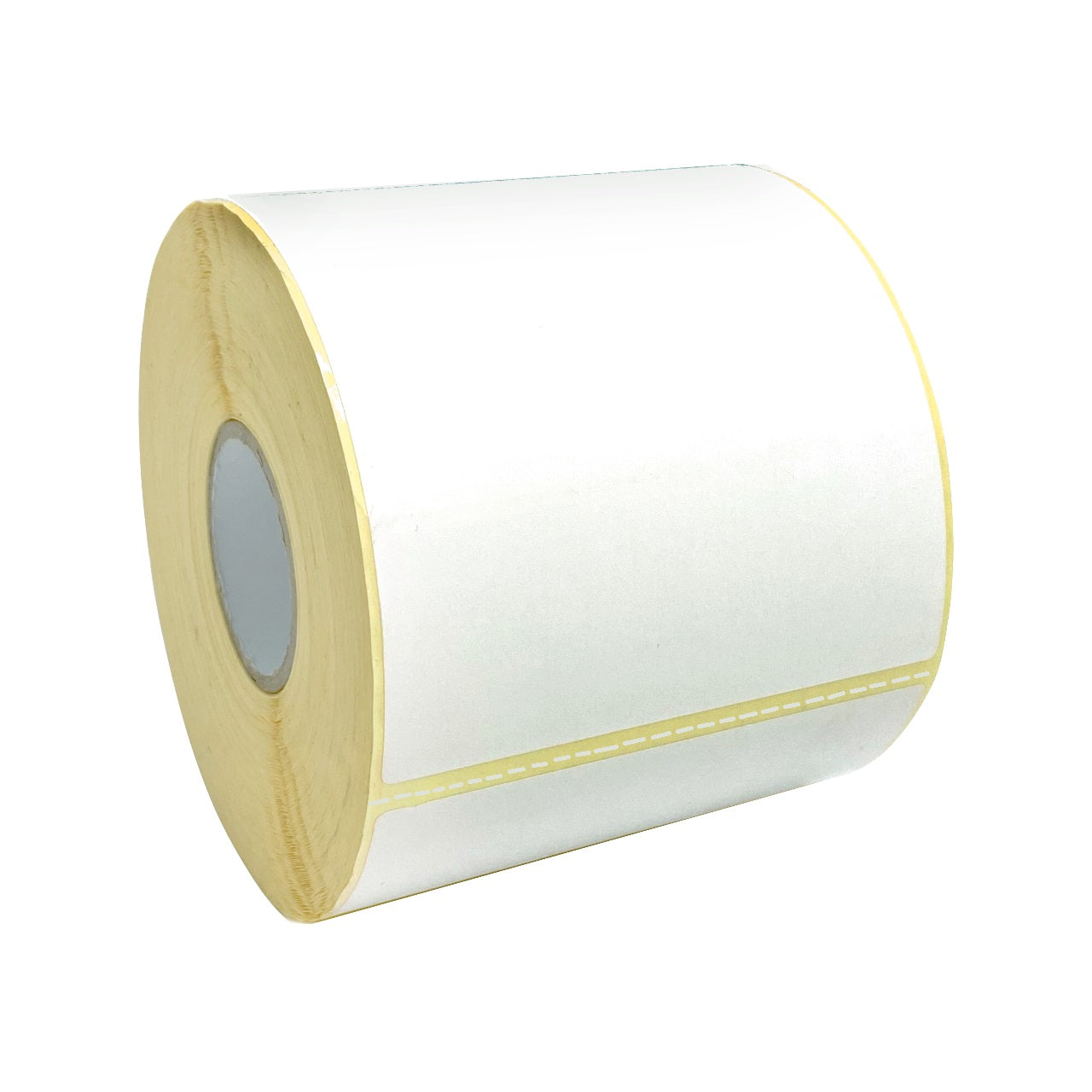 Białe etykiety termiczne 100x150mm z perforacją (różne warianty)