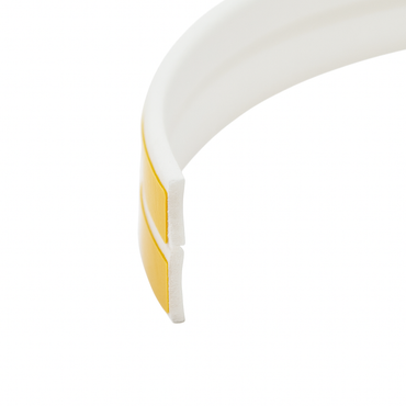 Uszczelka gumowa, samoprzylepna, profil Cellband, 200 metrów, 8×2 mm (różne kolory)