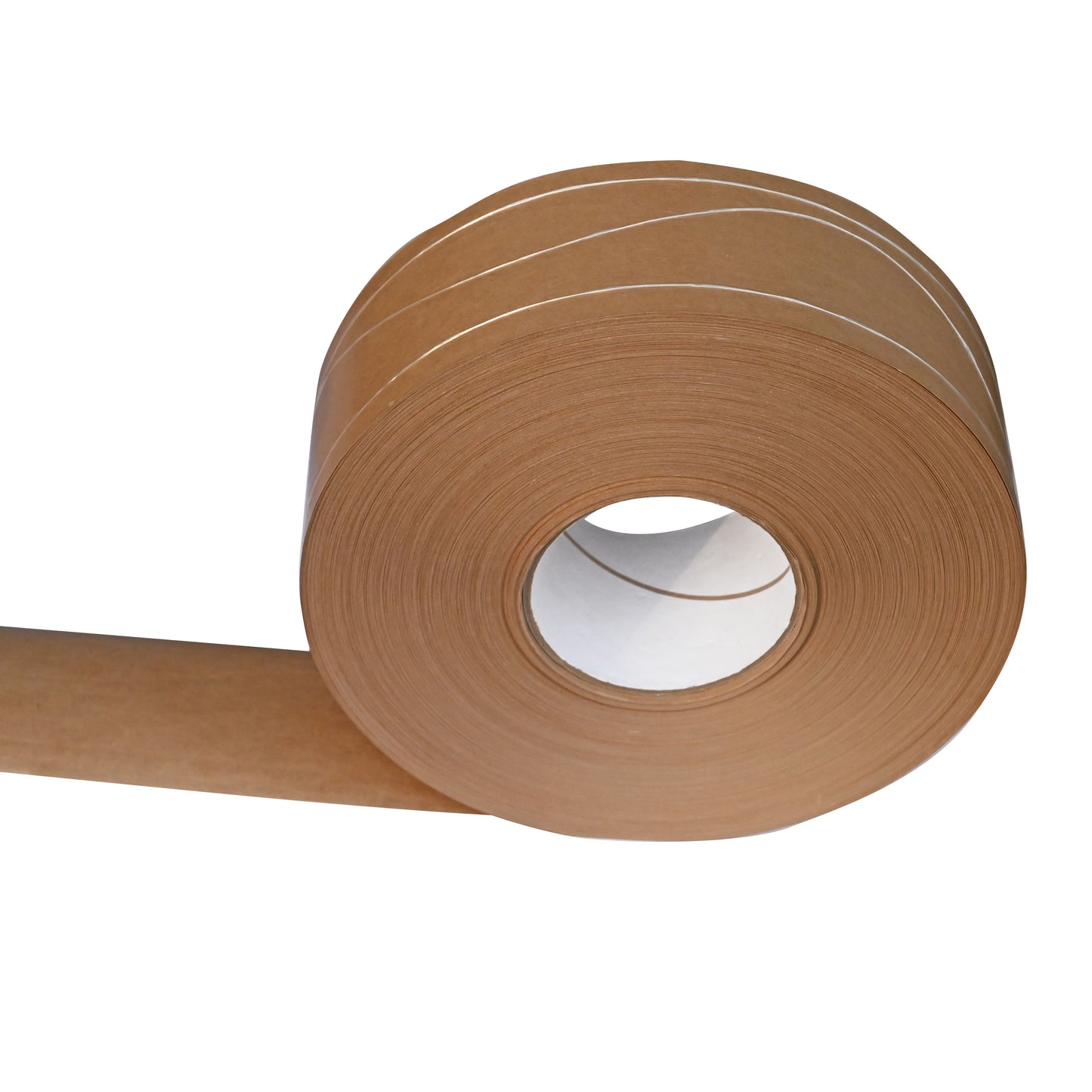 Taśma pakowa papierowa aktywowana wodą z wzmocnieniem