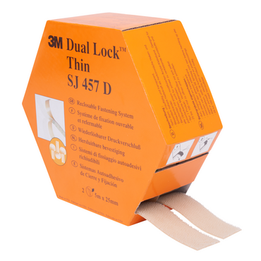 3M Dual Lock SJ4570 Rzep przemysłowy transparentny 25 mm (różne długości)