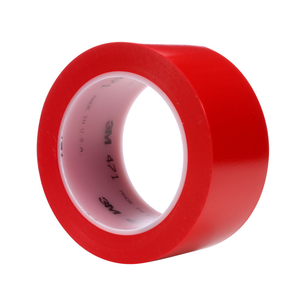 3M 471 Taśma winylowa czerwona 50 mm x 33 m