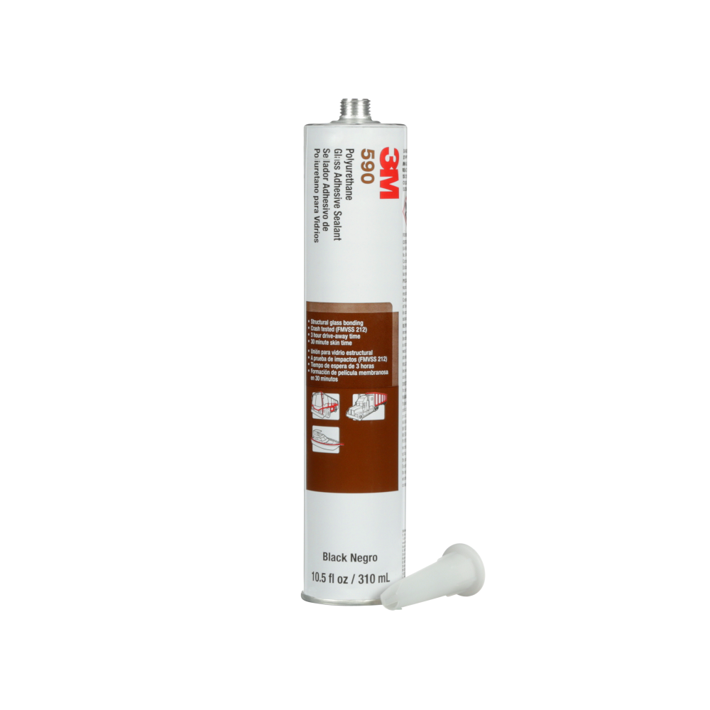 Poliuretanowy klej uszczelniający do szkła 3M 590 – czarny 310 ml