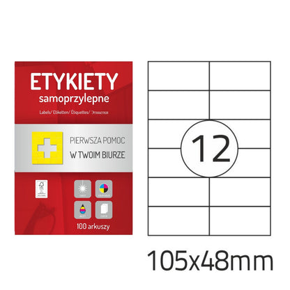 Etykiety samoprzylepne A4 100 szt. Memo Label (różne rozmiary)