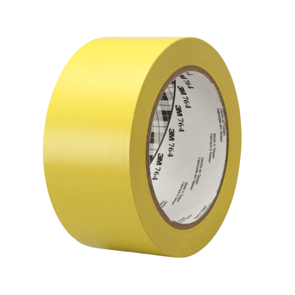 3M 764i Taśma winylowa żółty 50 mm x 33 m