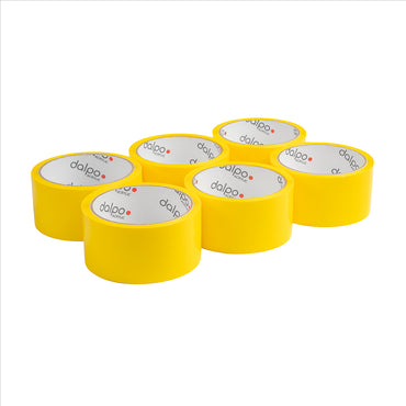 Taśma pakowa akryl żółta Basic 48mm x 45 m