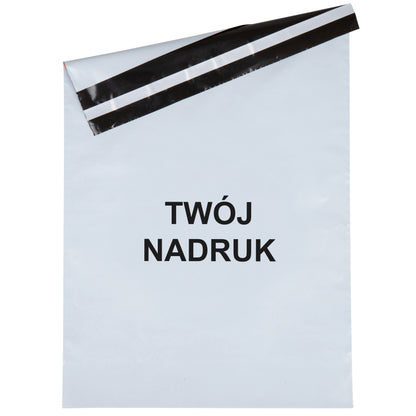 Foliopalki kurierskie z własnym nadrukiem 3000 szt. (różne rozmiary)