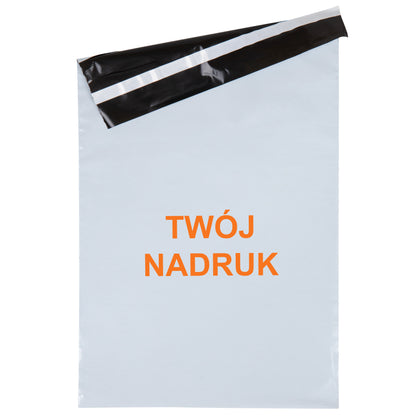 Foliopalki kurierskie z własnym nadrukiem 3000 szt. (różne rozmiary)