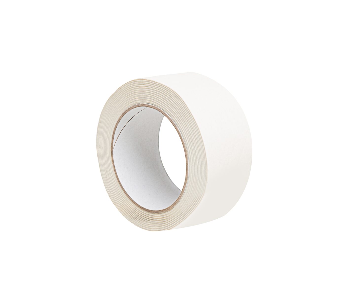 Taśma biała papierowa pakowa solvent 50mm x 50 m