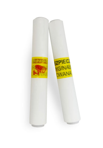 Folia stretch biała z nadrukiem własnym logo 2,75 kg