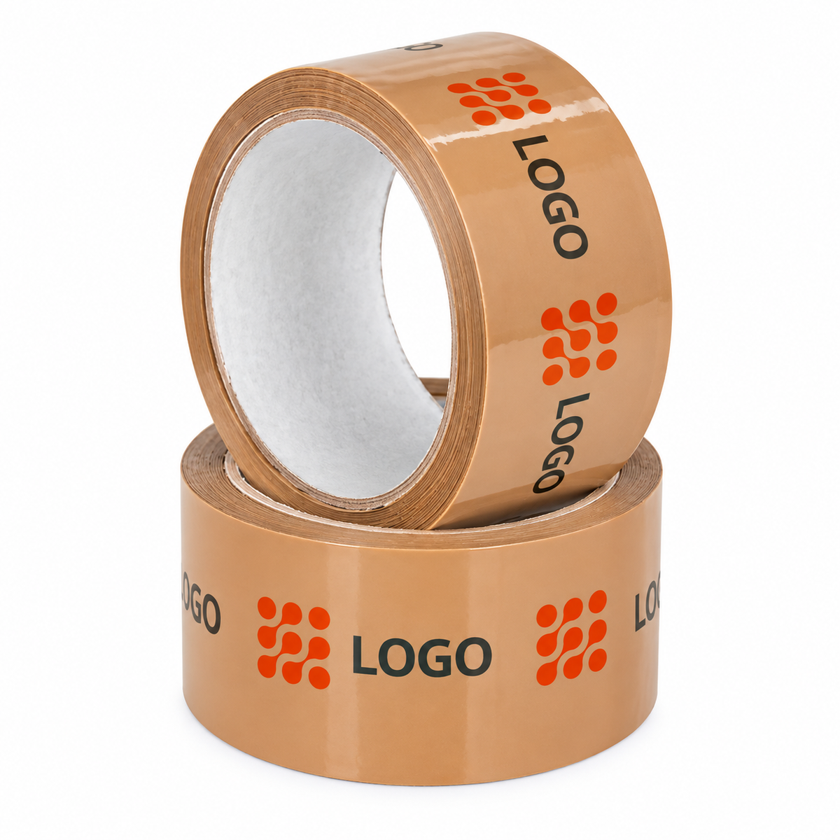 Taśma pakowa foliowa z nadrukiem własnym i logo 48 mm x 120 m