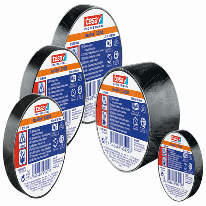 tesa 53988 Taśma izolacyjna tesaflex czarna (różne warianty)