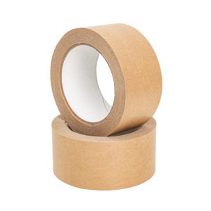 Taśma brązowa papierowa pakowa kraft ekologiczna 50/50m - SOLVENT